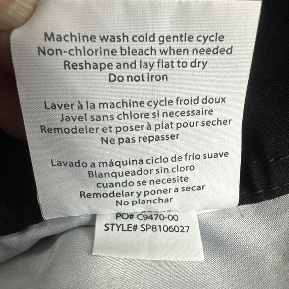 O'Neill Board Shorts Mens 30 Blue Hybrid Plaid Drawstring Waist Swim Trunks Surf - Picture 8 of 8